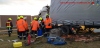 VU - mehrere LKW mit eingeklemmten Personen, A3 Richtung Würzburg, 19.02.2019